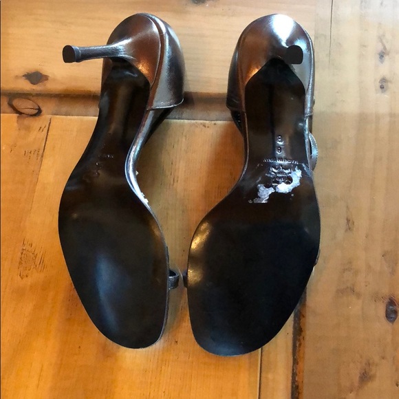 Will’s Fancy Metallic T-Strap Heel - Picture 6 of 7